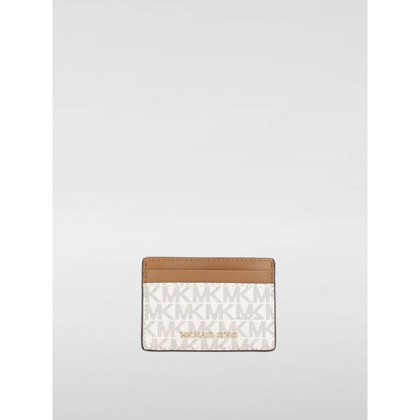 Michael Kors Beige Pvc Cardholder